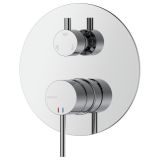 Bateria Prysznicowo Wannowa Podtynkowa Trzyfunkcyjna Ultimate Chrom ABUL5311C1 Avapax