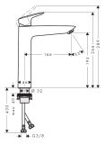 Bateria Umywalkowa 190 Bez Kompletu Odpływowego Logis 71091670 Hansgrohe