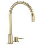 Bateria Umywalkowa Dwuotworowa Study Złoty Cava 26110501CA Tres