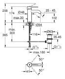 Bateria Umywalkowa Essence S Chrom 24171001 Grohe