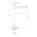 mini: Bateria Umywalkowa Inverto Złoty S951-298 Cersanit (4)