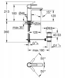 Bateria Umywalkowa, Rozmiar S Lineare 32114001 Grohe