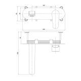 mini: Bateria Umywalkowa Podtynkowa Moduo Chrom S951-337 Cersanit (2)