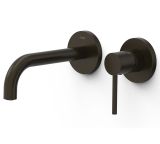 Bateria Umywalkowa Podtynkowa Study Czarny Brąz 26230021KMB Tres