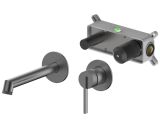 Bateria Umywalkowa Podtynkowa Z Boxem Ori Gun Metal 08012BN Emporia