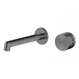 Bateria Umywalkowa Podtynkowa Z Boxem Ovelo Gun Metal 09012BN Emporia