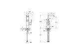 Bateria Umywalkowa Suit U Wysoka A42469EXP Vitra