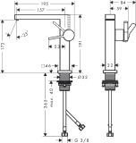 Bateria Umywalkowa Tecturis E 73040000 Coolstart Chrom Hansgrohe