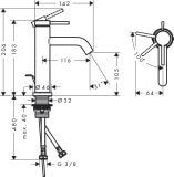 Bateria Umywalkowa Tecturis S 73314000 Coolstart Chrom Hansgrohe