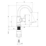 mini: Bateria Umywalkowa Temisto Nero BQT_N20M Deante (3)