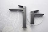 Bateria Umywalkowa Teo Wysoka Gun Metal 02011BN Emporia