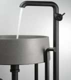 Bateria Umywalkowa Wolnostojąca Silia Nero BQS_N2KK Deante
