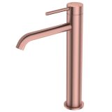 Bateria Umywalkowa Wysoka Fly Miedź Szczotkowana 03011BRG Emporia