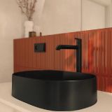 Bateria Umywalkowa Wysoka Silia Nero BQS_N20K Deante