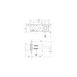 mini: Bateria Umywalkowa Zen Czarny Gun Metal S951-794 Cersanit (2)