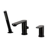 Bateria Wannowa 3-Otworowa Lunepo Czarny ABLU231321 Avapax