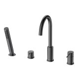 Bateria Wannowa 4-Otworowa Ultimate Gun Metal ABUL241421 Avapax