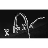 mini: Bateria Wannowa 4-otworowa Z Zestawem Prysznicowym Temisto Chrom BQT_014D Deante (2)