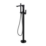 mini: Bateria Wannowa Wolnostojąca Crea Czarny S951-308 Cersanit (1)