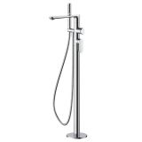 Bateria Wannowa Wolnostojąca Z Zestawem Natryskowym Lunepo Chrom ABLU221111 Avapax