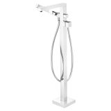 mini: Bateria Wannowa Wolnostojąca Z Zestawem Prysznicowym Blur Chrom BQL_017M Deante (1)