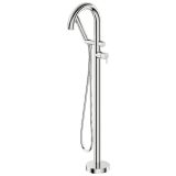 Bateria Wannowa Wolnostojąca Z Zestawem Prysznicowym Silia Chrom BQS_017N Deante