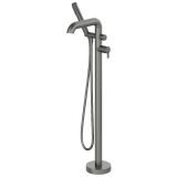 Bateria Wannowa Wolnostojąca Z Zestawem Prysznicowym Silia Titanium BQS_D17M Deante