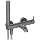 Bateria Wannowa Z Kompletem Prysznicowym Silia Titanium BQS_D11M Deante