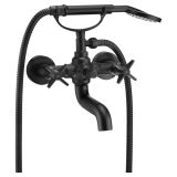 mini: Bateria Wannowa Z Zestawem Prysznicowym Temisto Nero BQT_N11D Deante (1)