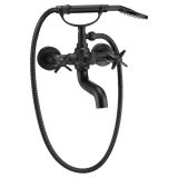 mini: Bateria Wannowa Z Zestawem Prysznicowym Temisto Nero BQT_N11D Deante (2)