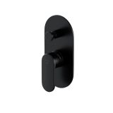 mini: Bateria Wannowo-Prysznicowa Podtynkowa Crea Czarny S951-322 Cersanit (1)