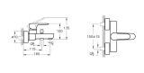 Bateria Wannowo-Prysznicowa Root R A4272526EXP Miedź Vitra