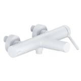 Bateria Wannowo-Prysznicowa Ścienna Pi Biały Mat AREX.1205WH Excellent