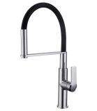 Bateria Zlewozmywakowa Z Elastycznym Ramieniem Magnus Chrom/Czarny 10516110 Kielle