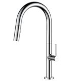 Bateria Zlewozmywakowa Z Wyciąganą Wylewką Oudee Chrom 10502110 Kielle