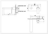 Bateria Umywalkowa Experience Black QW185EB Kohlman
