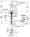 Bateria Umywalkowa Rozmiar L Essence 24174GL1 Grohe