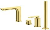 Bateria Wannowa Experience Brushed Gold QB244EGDB Kohlman