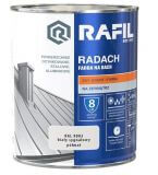Farba Na Dach Radach 0,75L Biały Sygnałowy Półmat RAL 9003 Rafil