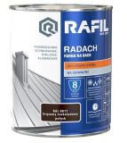 Farba Na Dach Radach 5L Brąz Czekoladowy Połysk RAL 8017 Rafil