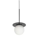 Lampa Wisząca Borra B Czarny BRB122P0 Ummo