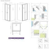 Ścianka boczna Eos DWD+S S3 90 13799451-01 Radaway
