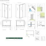 Ścianka Prysznicowa Nes KDS II/DWD S2 70 10040070-01-01 Radaway