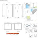 Ścianka Prysznicowa S1 80 KDJ Espera Pro 10093080-01-01 Radaway