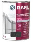 Farba Do Bram i Ogrodzeń Rafil Czarny MAT 3L RAL 9005 Rafil