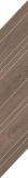 Dekor Chevron Wildland Prawy Dark Mat 14,8X88,8 Paradyż