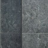 Dekor Limestone Belgium Black Ribbed Mat 60x120x0,85 Piemme