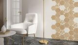 Dekor Shiny Lines B Gold Mat 19,8x17,1 Paradyż My Way