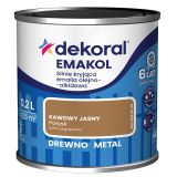 Emalia Olejno-Alkidowa Emakol Strong Kawowy Jasny 0,2L Dekoral