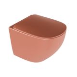 Deska Sedesowa Wolnoopadająca Luqa Terracotta Mat CEAC.6405.480.TEM Excelent